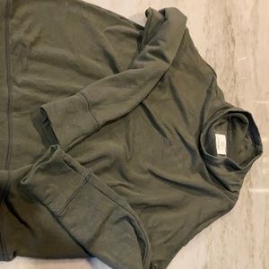 Aerie Offline Small Olive Green Sweatshirt